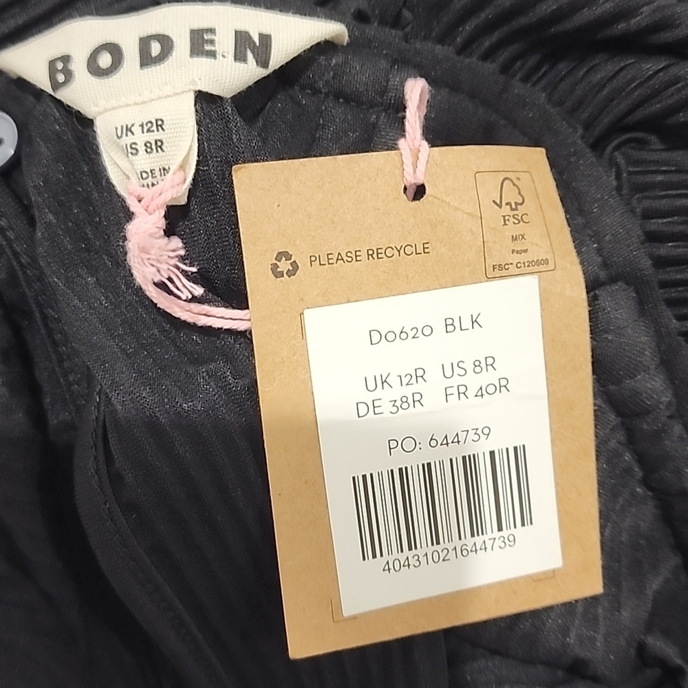 Boden Jersey Plisse Maxi Dress - Picture 13 of 15